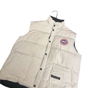 Canada Goose Men's Beige Puffer Vest